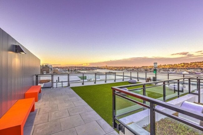 Pet wash and bark park with views