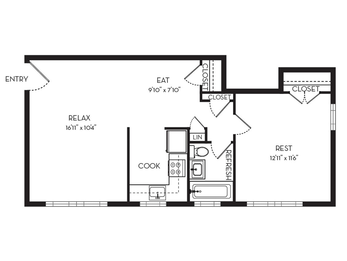 Floor Plan - The Bradley