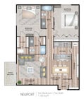 1100 Square Feet