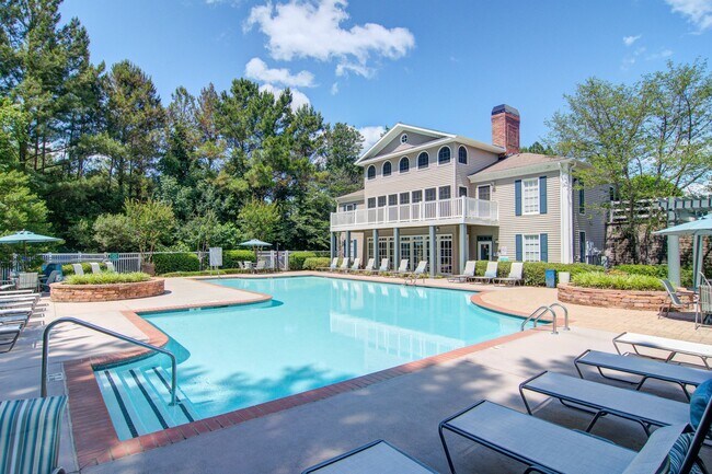 Clubhouse Overlooking Large Swimming Pool