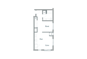 Studio A2 Floorplan