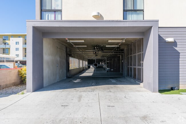 Parking Garage Entrance