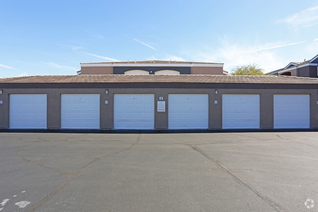 Parking Area and Garages