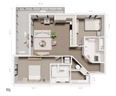 The Grandeur | B5 - Silverlake (2 Bedroom 2 Bath)