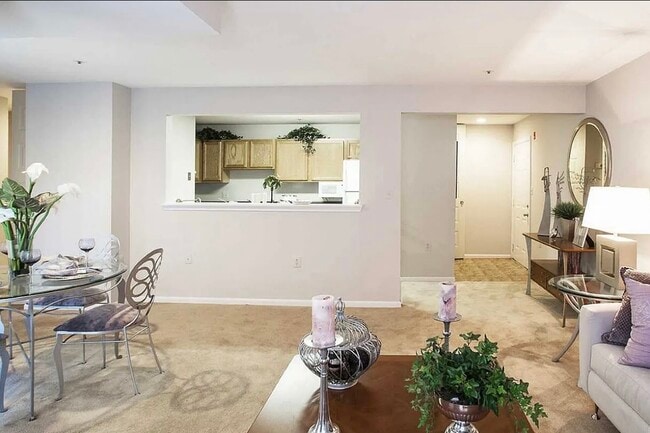 2 Bedroom 1147 SF-Living/Dining Area - Country Meadows Apartments