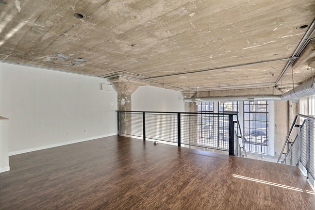 The Mezzanine Area is spacious with lots of natural lighting