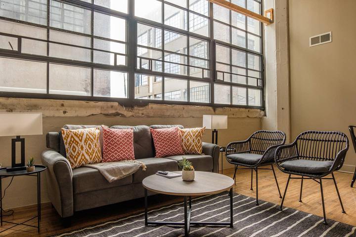 Loft living room
