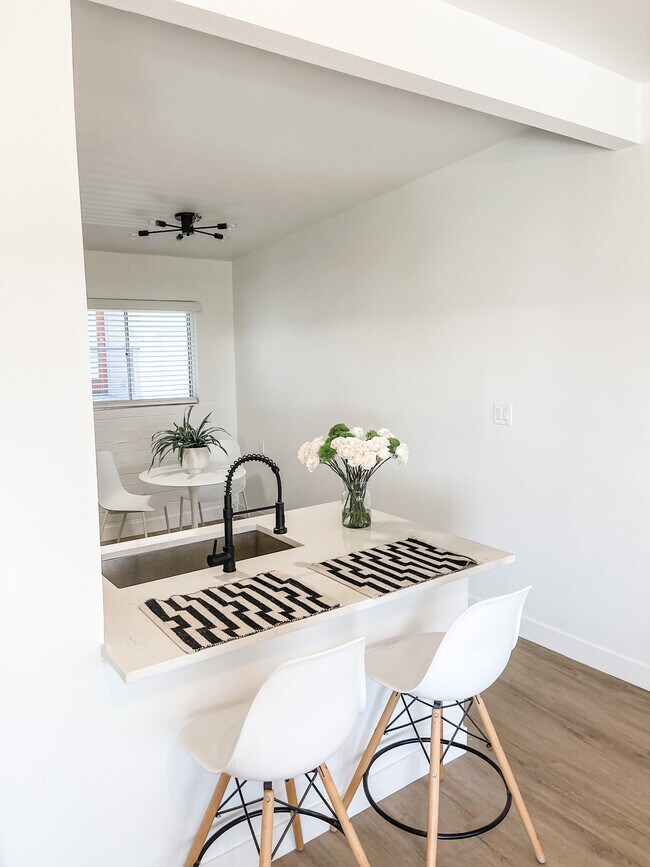 Modern Matte Black Fixtures - The James