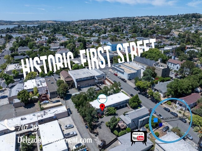 Building Photo - Two bedroom apartment half block from Benicia's 1st St