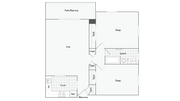 Bethesda 2-Bedroom Floorplan