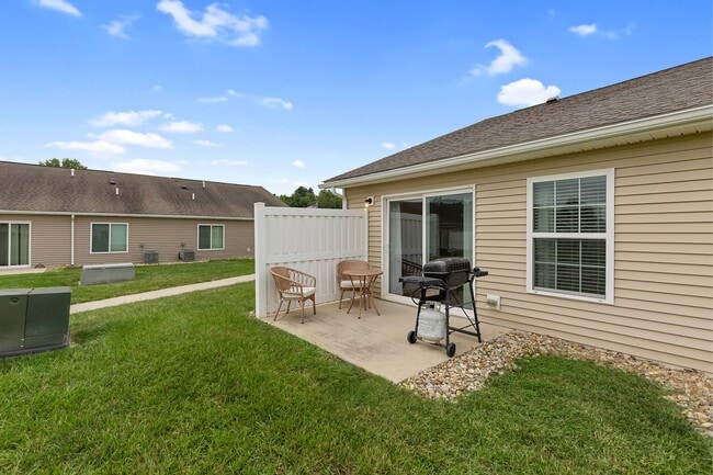 Personal Patios with Every Floor Plan