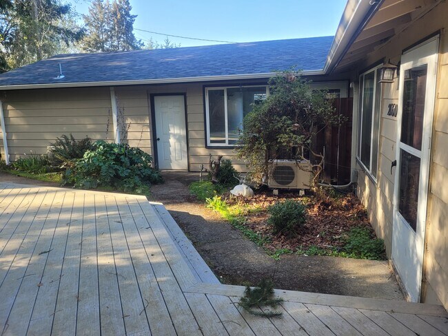 "L" shaped duplex