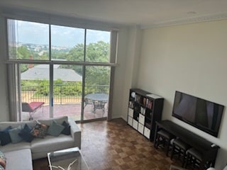Living Room - 1200 N Nash St Unit #230