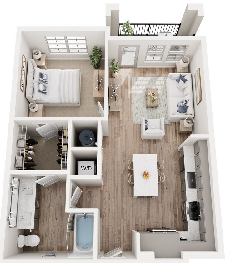Floor Plan - The Burton I