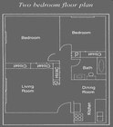 2BR/1BA