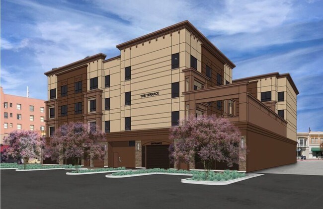 Rear entrance - The Terrace