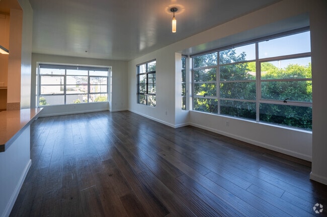 Two bedroom living room.