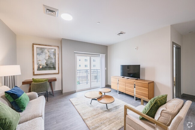 2BR, 2BA - 1,140SF - Living Room