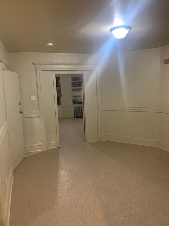 spacious living room area