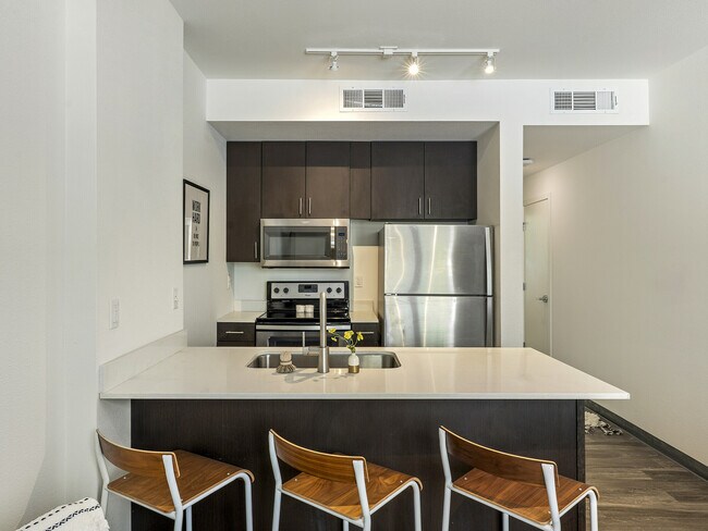Model Kitchen and Dining Area