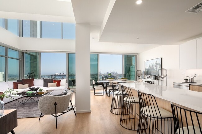 200 West Ocean Living Room