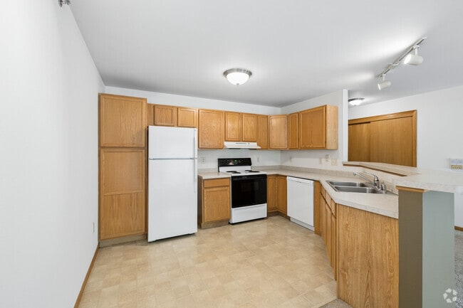 2BR, 2BA - 1,157SF - Kitchen