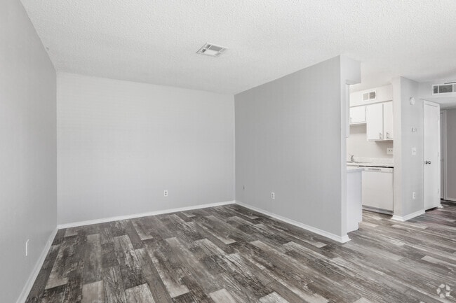 Living Room - 1BD, 1BA Model