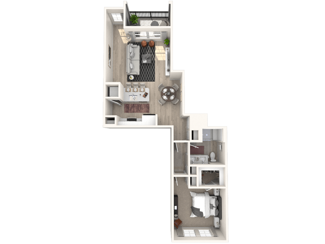 Floor Plan - A2 - Aura