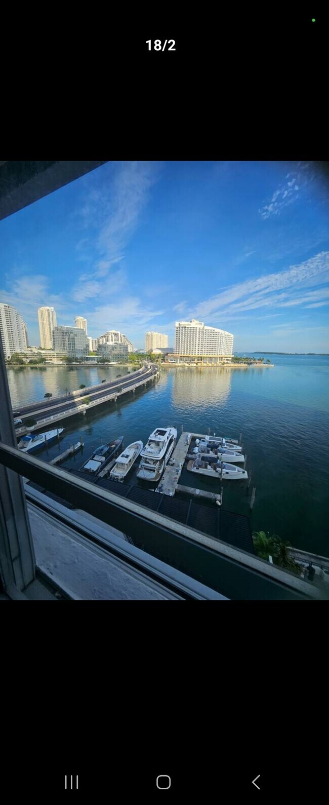 BAYVIEW FROM LIVING ROOM - 801 Brickell Bay Dr Unit BRICKELL BAYVIEW