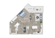 A3 floor plan Selene at Sayebrook