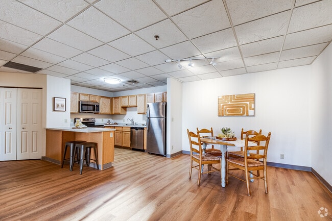 2BR, 2BA - Kitchen and Dining Room