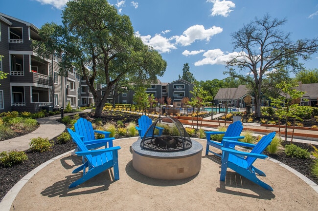 Gather around the firepit for cozy nights and conversation.