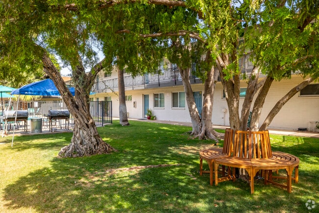 Courtyard - Darwin Apartments