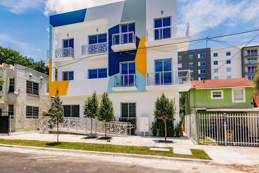 Brand new coliving apartment building