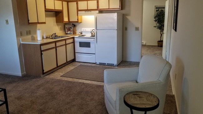 1 Bedroom Kitchen - Wesley South at East Carolina