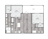 B3 floor plan Encore Montrose