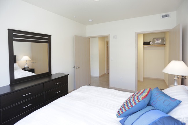 Two Bedroom Model - First Bedroom - Rose