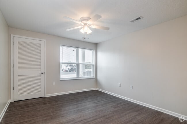 1BR, 1BA - 695SF - Living Room - Roberts Station 55+ Community