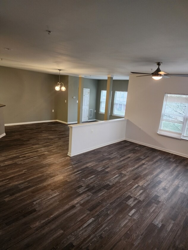 Family room- View of Open Floor Plan - 3110 Bellamy Way (Hillcrest Heights, MD)