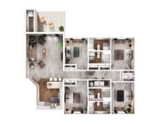 4x4 A - 4 Bed _ 4 Bath