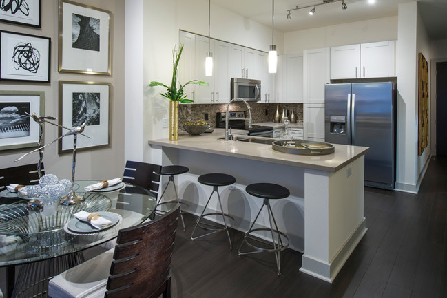 Gourmet kitchens with stainless steel appliances - Olympic by Windsor Apartments