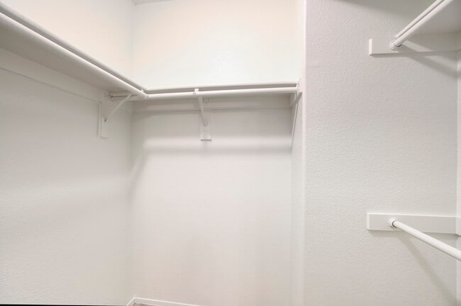 Walk-in closets built for style and function.
