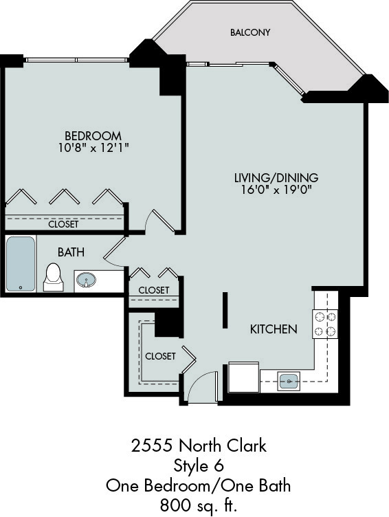 Photo - 2505 N Clark St Apartamentos Unidad 1606