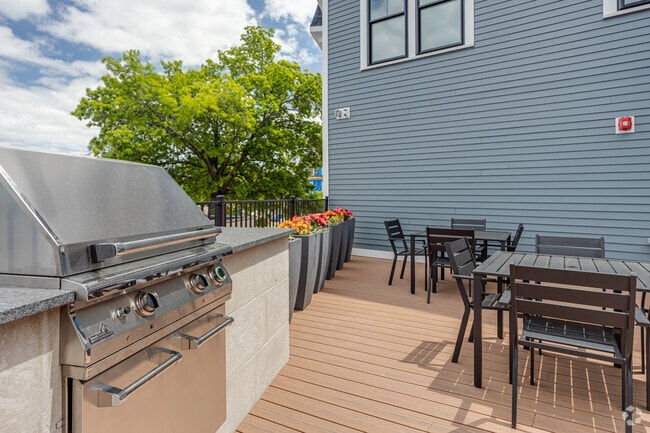 Grilling Station on Roof Deck