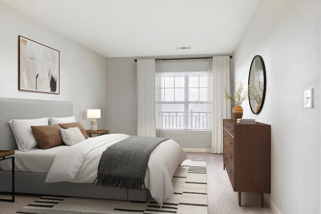 Renovated Package I bedroom with carpet