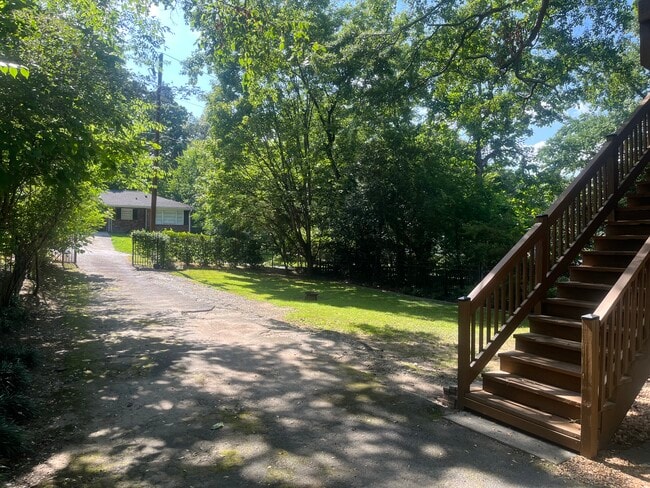 Back of house and parking area - 1732 Ridgeway Ave NW Unit C