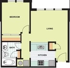1BR/1BA