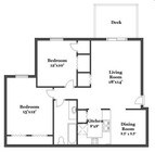 Two Bedroom with Deck