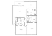 Champion Oak | 2 bed 2 bath | 1250 sq ft
