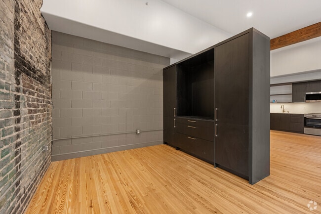 Studio - 793SF - Bedroom - The William